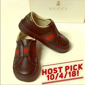 ❌SOLD❌GUCCI TODDLER UNISEX SHOES SIZE 24/ 8